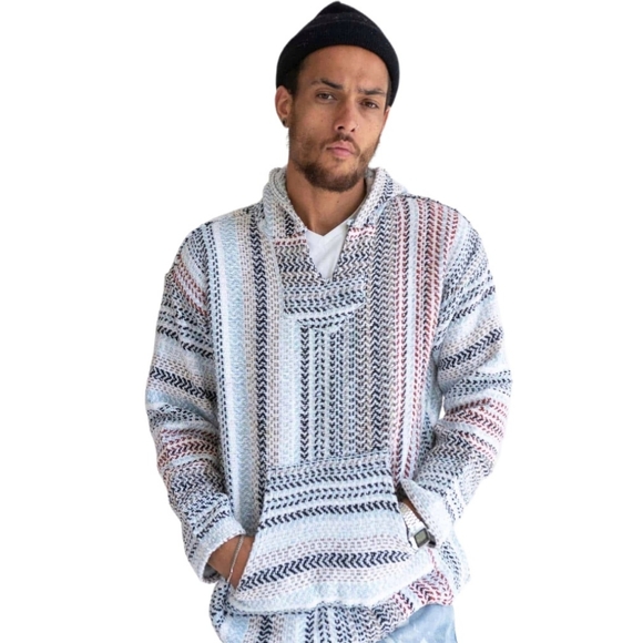 Mexican Baja Pullover Hoodie Unisex Small/Medium - Picture 5 of 5